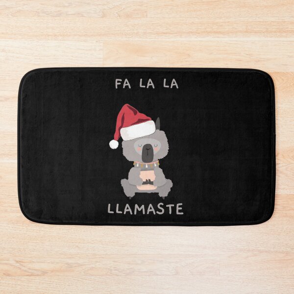 Item preview, fa la la la llama christmas lights snowflakes designed and sold by reka88.