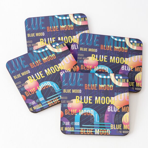 Item preview, Blue mood, atmospheric quote, melancholy designed and sold by Mauswohn.