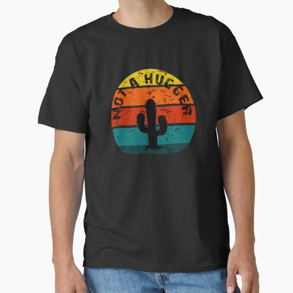 Item preview, Not a Hugger Funny Cactus Vintage Cactus  designed and sold by JustBeYourSlf.