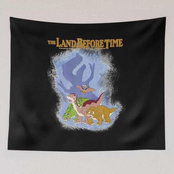 Item preview, Endowed Beauty Dino Cera Good Land Before Time Sharptooth Shadow Retro designed and sold by BulldogRodrigue.