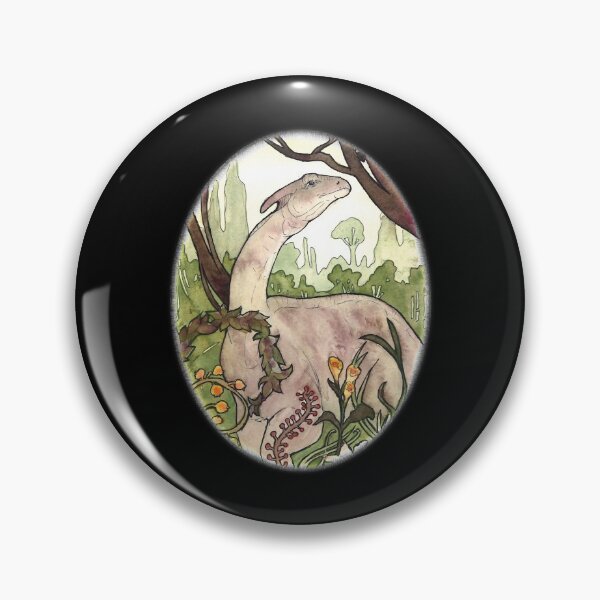 Item preview, Endowed Beauty Dino Cera Good Parasaurolophus Watercolor Cute Gift designed and sold by BulldogRodrigue.