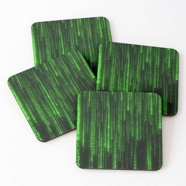Item preview, Binary Code black and green designed and sold by Designforoz.