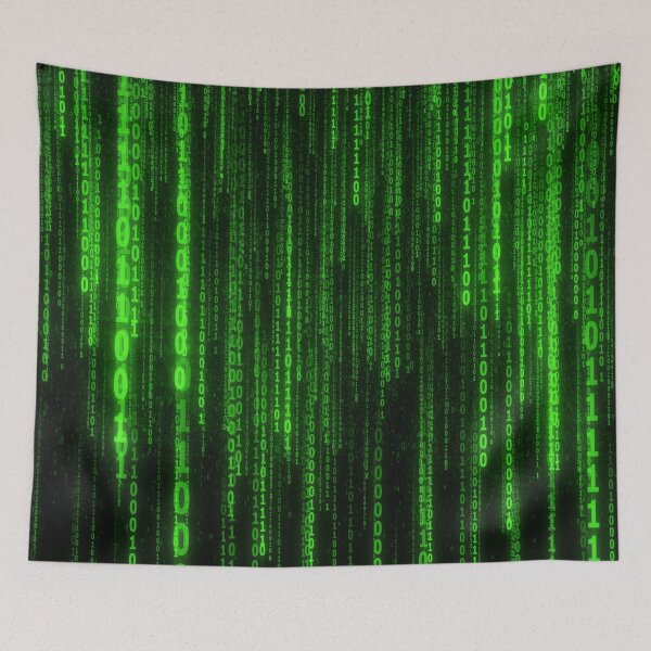 Item preview, Binary Code black and green designed and sold by Designforoz.