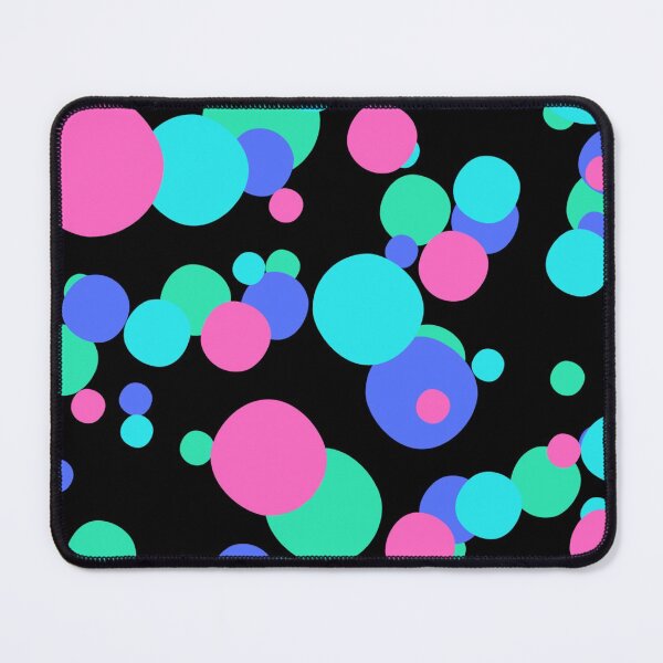 Item preview, Colourful Bubble Shape Pattern designed and sold by LMoonDesigns.
