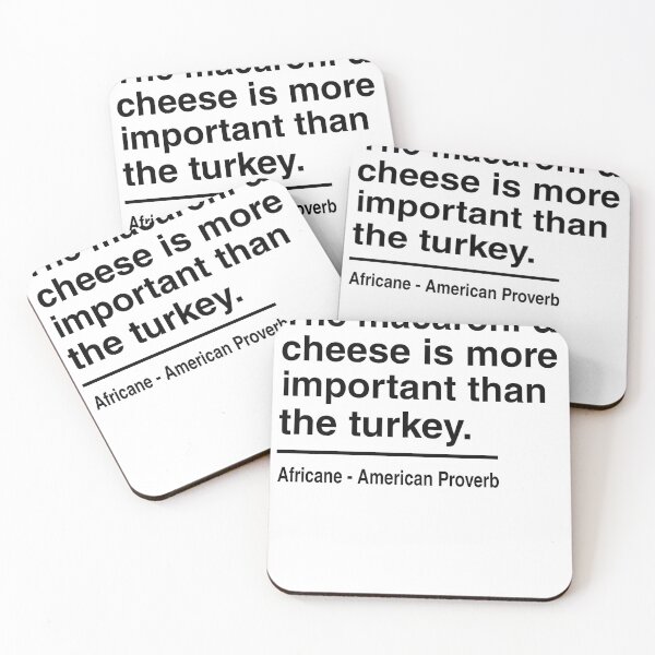 Item preview,  The Macaroni & Cheese Is More Important Than The Turkey T-shirt, Funny Thanksgiving T-Shirt designed and sold by Djikou.