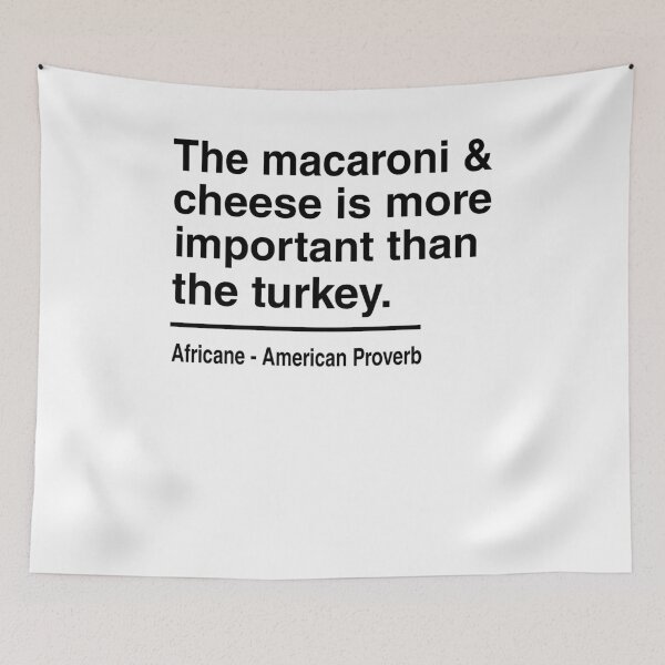 Item preview,  The Macaroni & Cheese Is More Important Than The Turkey T-shirt, Funny Thanksgiving T-Shirt designed and sold by Djikou.