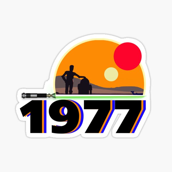 Item preview, Lightsaber 1977 Tee designed and sold by 100RareTees.