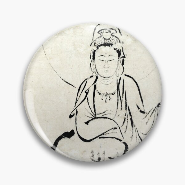 Item preview, White-Robed Kannon (Byakue Kannon) 白衣観音像   designed and sold by Onodera.