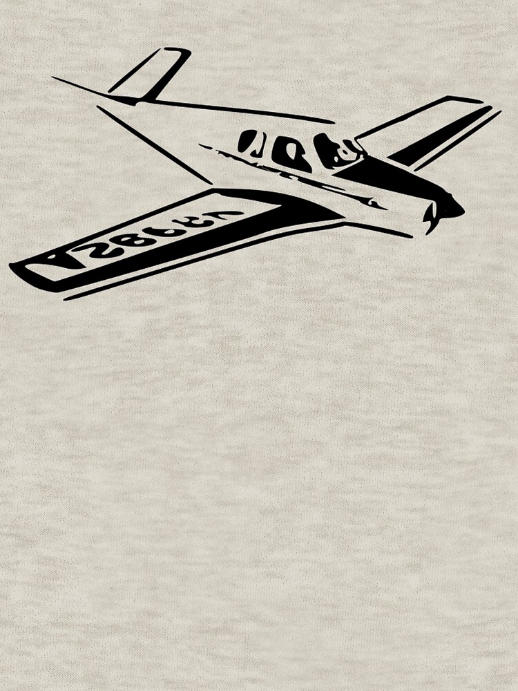 Vintage Beechcraft Bonanza Airplane by cranha