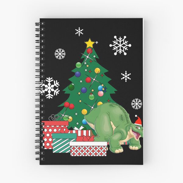 Item preview, Endowed Beauty Dino Cera Good Spike Around The Christmas Tree Land Before Time retro Wave designed and sold by BulldogRodrigue.