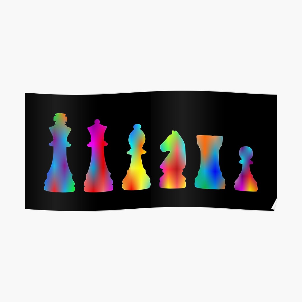 Gifts Neon rainbow chess board charm www.nojirien.co.jp