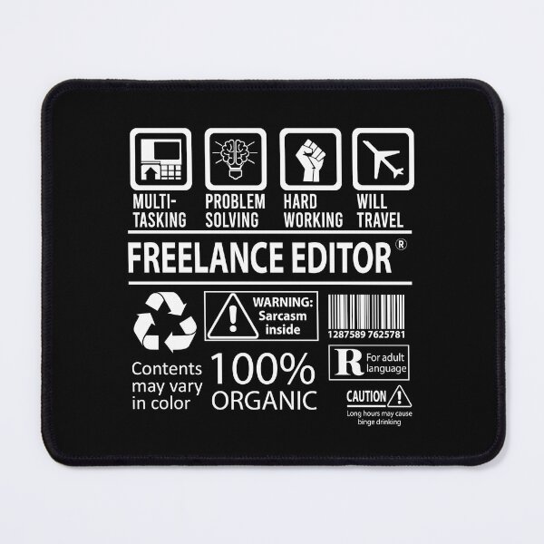 Item preview, Freelance Editor T Shirt - MultiTasking Certified Job Gift Item Tee designed and sold by killingworthhi.