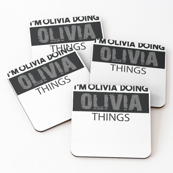 Aperçu de l'œuvre I'm Olivia Doing Olivia Things Funny First Name Birthday Gift créée et vendue par cheslie-style.