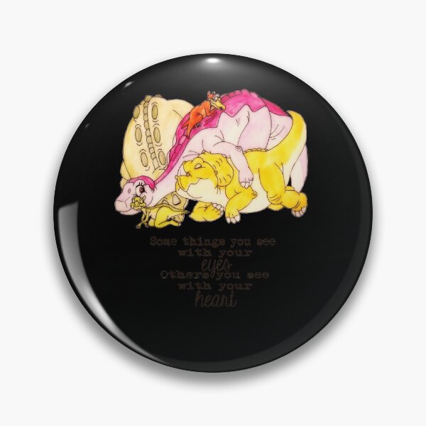 Item preview, Endowed Beauty Dino Cera Good The Land Before Time Group Hug Tri-Blend Retro designed and sold by BulldogRodrigue.