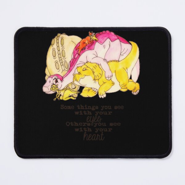 Item preview, Endowed Beauty Dino Cera Good The Land Before Time Group Hug Tri-Blend Retro designed and sold by BulldogRodrigue.