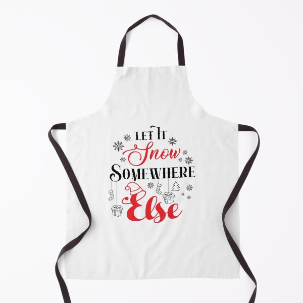 Item preview, Let IT Snow Somewhere Else Christmas Typography Designs designed and sold by Cre8iveSkill.