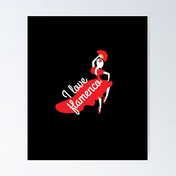 Item preview, I love flamenco dance  designed and sold by Gifafun.