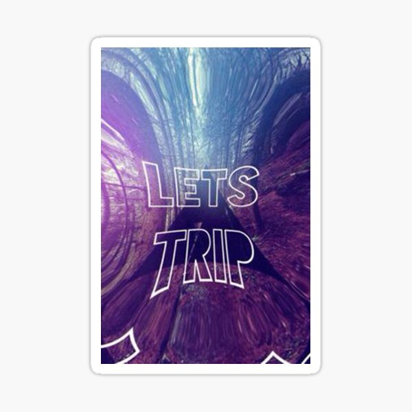 Läßt Reise Sticker