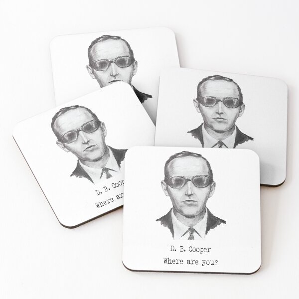 Item preview, D. B. Cooper Where are you? designed and sold by CopeStarr.