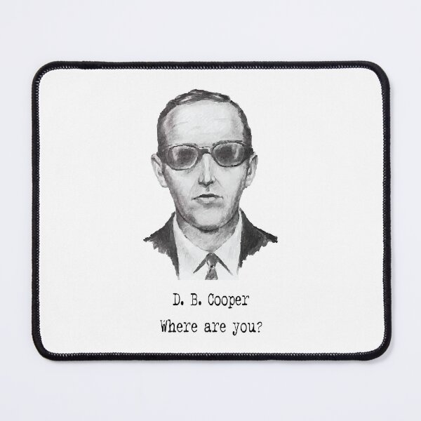 Item preview, D. B. Cooper Where are you? designed and sold by CopeStarr.