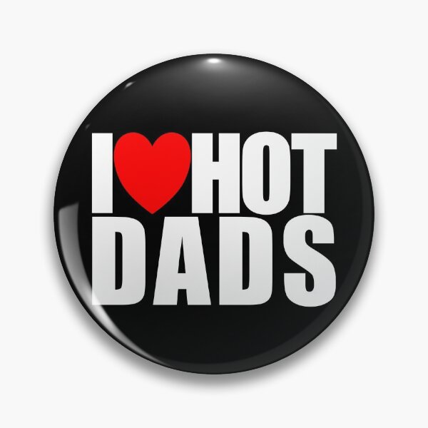 Item preview, I Love Hot Dads Red Heart Hot Father I Love Hot Dads Gear designed and sold by DynamicDesign.