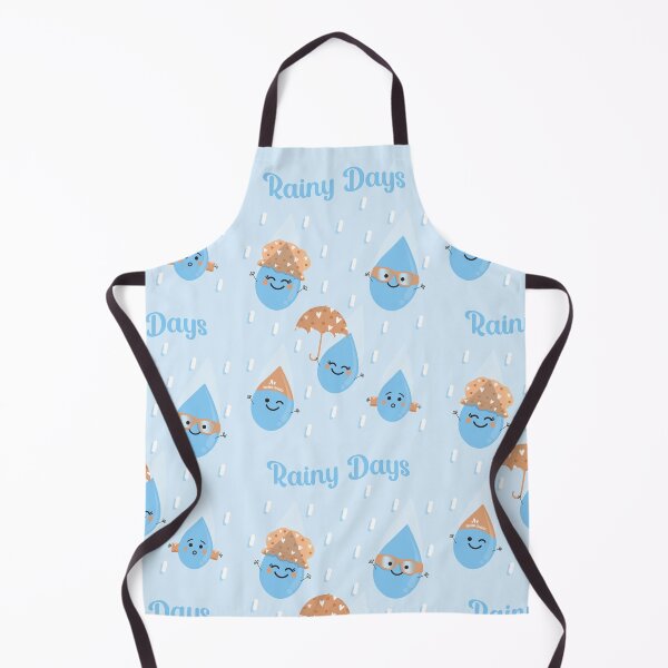Item preview, Rainy Days - Cute Rain Droplets designed and sold by VicEllisArt.