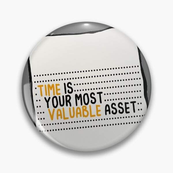 Item preview, time is your most valuable asset, receipt printers, anti work, hacker  designed and sold by KittySSmith.
