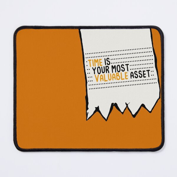 Item preview, time is your most valuable asset, receipt printers, anti work, hacker  designed and sold by KittySSmith.