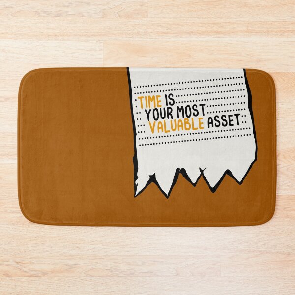 Item preview, time is your most valuable asset, receipt printers, anti work, hacker  designed and sold by KittySSmith.