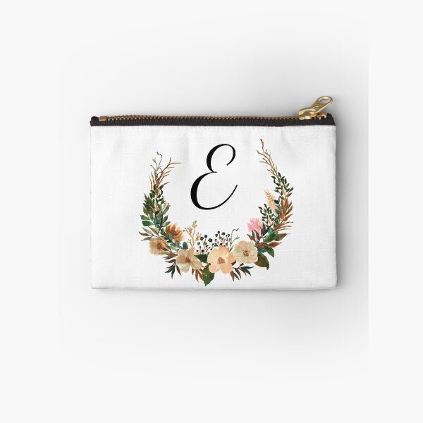 Item preview, Autumn Floral Monogram | Monogram Letter E designed and sold by JustSeasons.