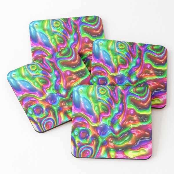 Item preview, Trendy 3d abstract liquid gel background designed and sold by oyonni design.