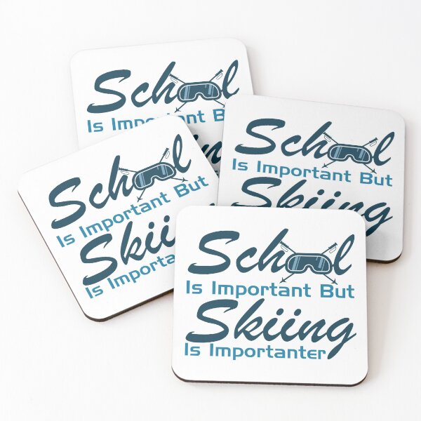 Item preview, School Is Important But Skiing Is Importanter designed and sold by NawalMagdy.