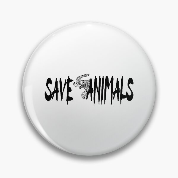 Item preview, Save animals - black elephant art designed and sold by Kinkalow.