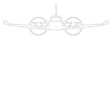 Artwork thumbnail, Cessna 310 Twin-Engine Airplane by cranha