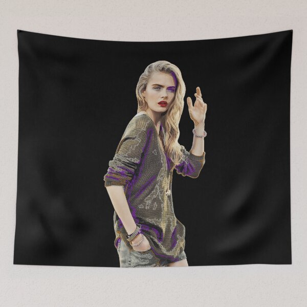 Item preview, Cara Jocelyn illustrative portrait designed and sold by MarioColtello.