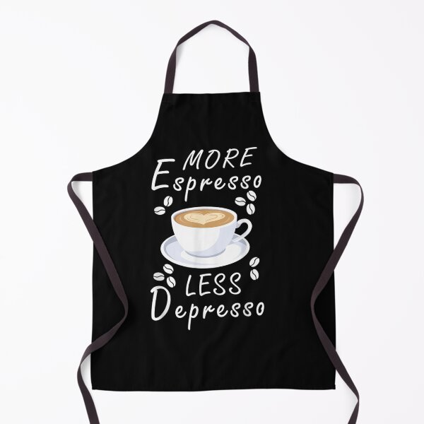 Artikelvorschau, mehr Espresso weniger Depresso lustige Idee Geschenk für Kaffeeliebhaber entworfen und verkauft von wi trendshop.