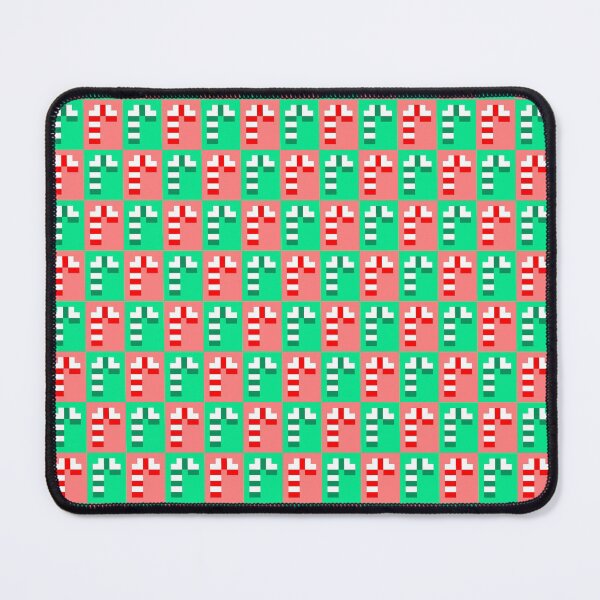 Item preview, Cute Little Pixel Candy Canes, Red Green White designed and sold by rin3d .
