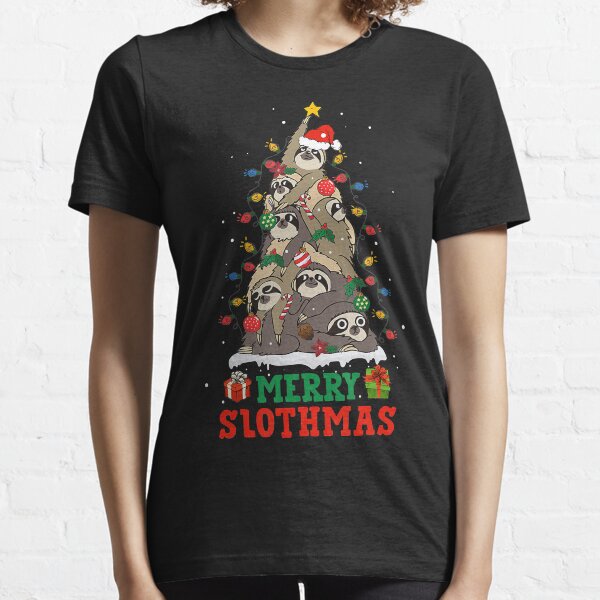 christmas sloth jumper