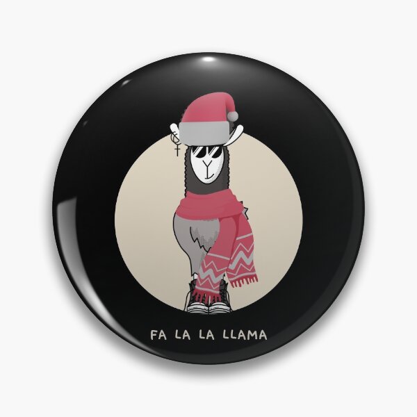 Item preview, fa la la la llama christmas lights snowflakes designed and sold by reka88.
