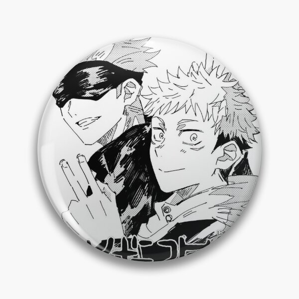 Jujutsu Kaisen Pins 5 Set of Pin Buttons, Satoru Gojo Yuji Itadori Megumi  Fushiguro Sukuna Nobara Jujutsu Kaisen Manga Anime Pin Buttons 