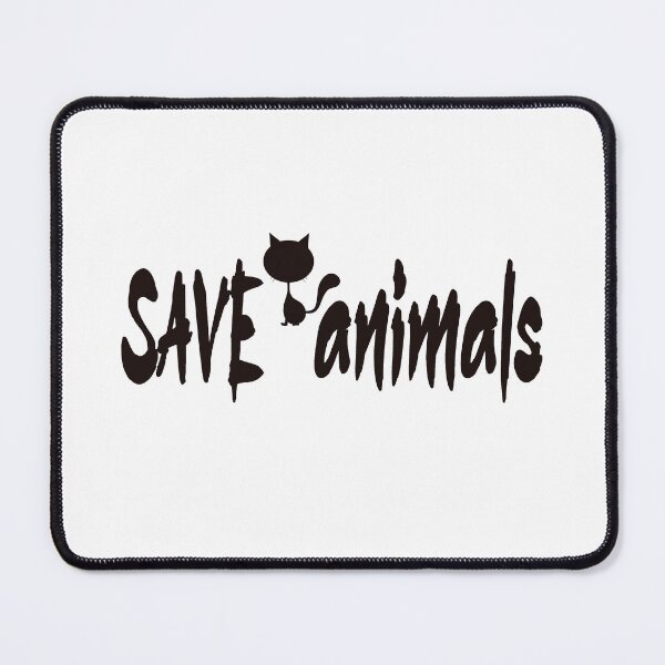 Item preview, Save animals - black cat art designed and sold by Kinkalow.
