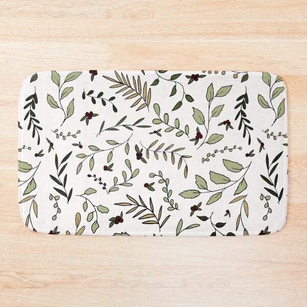 Item preview, Leaves, branches and berries patterndesign. Floral designed and sold by IriArt-Designs.
