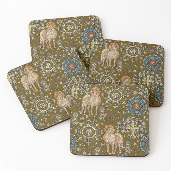 Item preview, Mosaics of Ravenna: Brown - Byzantine Collection designed and sold by archaeologyart.