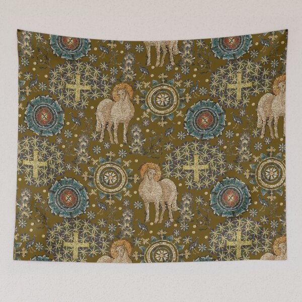 Item preview, Mosaics of Ravenna: Brown - Byzantine Collection designed and sold by archaeologyart.