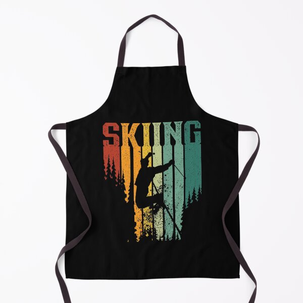 Item preview, Retro Sunset Colors Skiing Shirt | Winter Extreme Sports designed and sold by thecooltable.