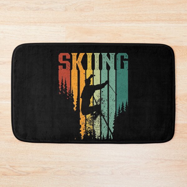 Item preview, Retro Sunset Colors Skiing Shirt | Winter Extreme Sports designed and sold by thecooltable.