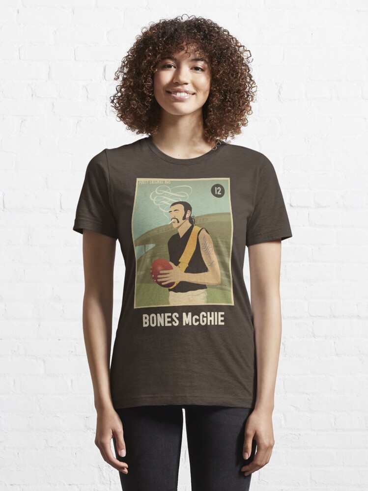 Alternate view of Bones McGhie - Richmond [dark shirt version] Essential T-Shirt