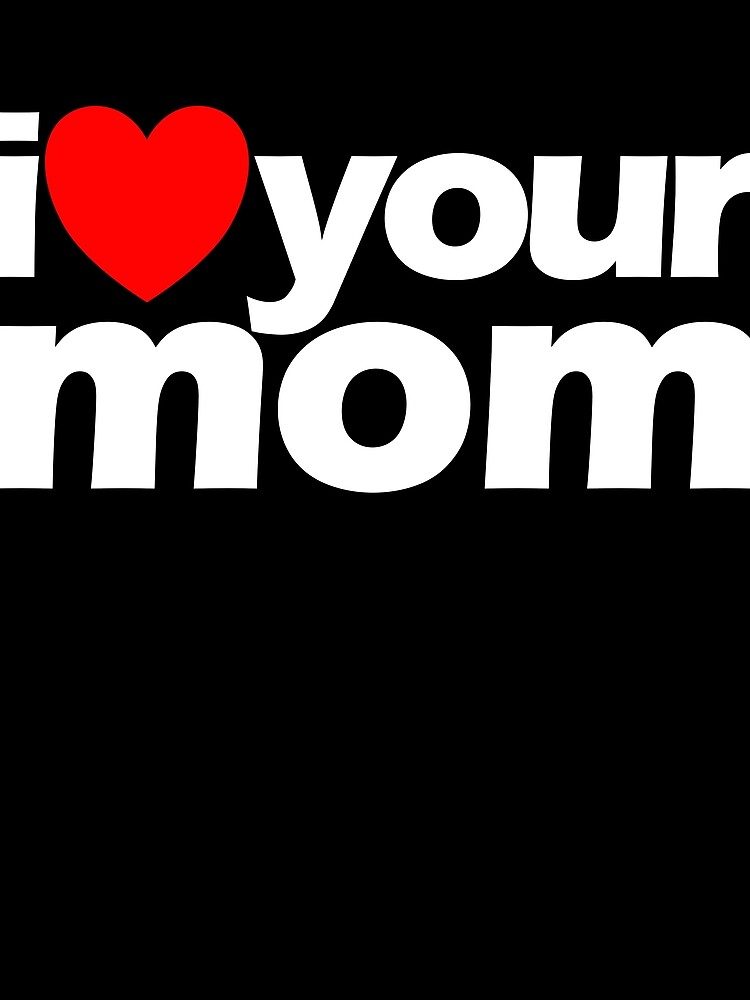 Thumbnail 3 von 3, Tuch, I Love Your Mom Red Heart Hot Mother I Love Your Mom Gear designt und verkauft von DynamicDesign.