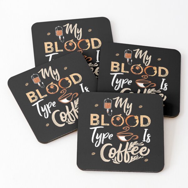 Artikelvorschau, meine Blutgruppe ist Kaffee lustige Geschenkidee für Krankenschwester und Kaffeeliebhaber entworfen und verkauft von wi trendshop.