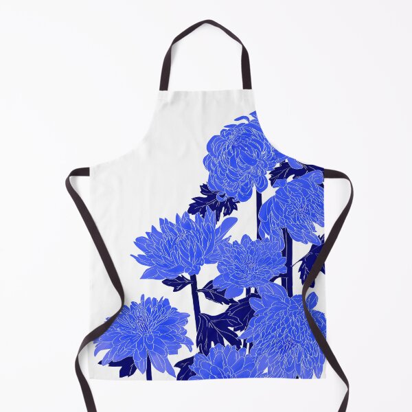 Item preview, Blue Chrysanthemums designed and sold by Saanis.
